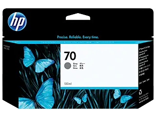 HP 70 130-ml Gray Ink Cartridge (C9450A) — HP product image