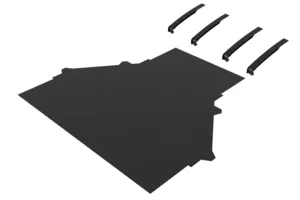 CommScope FGS-FDSA-HF | FiberGuide Fabric Cover for Reducer, 4x24in to 4x12in, Black
