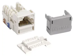 CommScope 700206725 | GigaSPEED XL M-Series Modular Jack, RJ45, Cat6 Unshielded, White