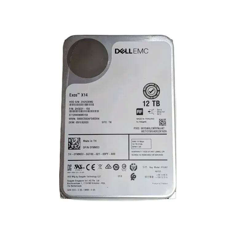 Dell YMN53 12TB SAS Hard Drive