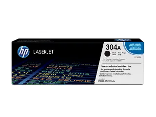 HP 304A Black Original LaserJet Toner Cartridge (CC530A) — HP product image