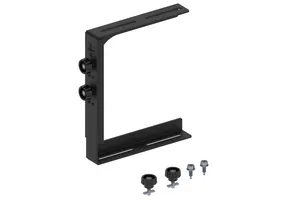 CommScope FGS-HCTS-A/B | FiberGuide Adjustable Top of Cabinet Bracket Kit, 4x4, 2x6, 4x6in, Black