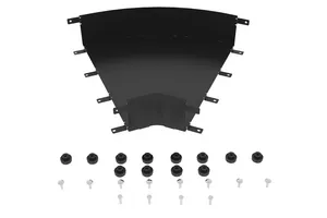CommScope FGSB-MH4E-M | FiberGuide 45° Horizontal Elbow, 4x18in, Black