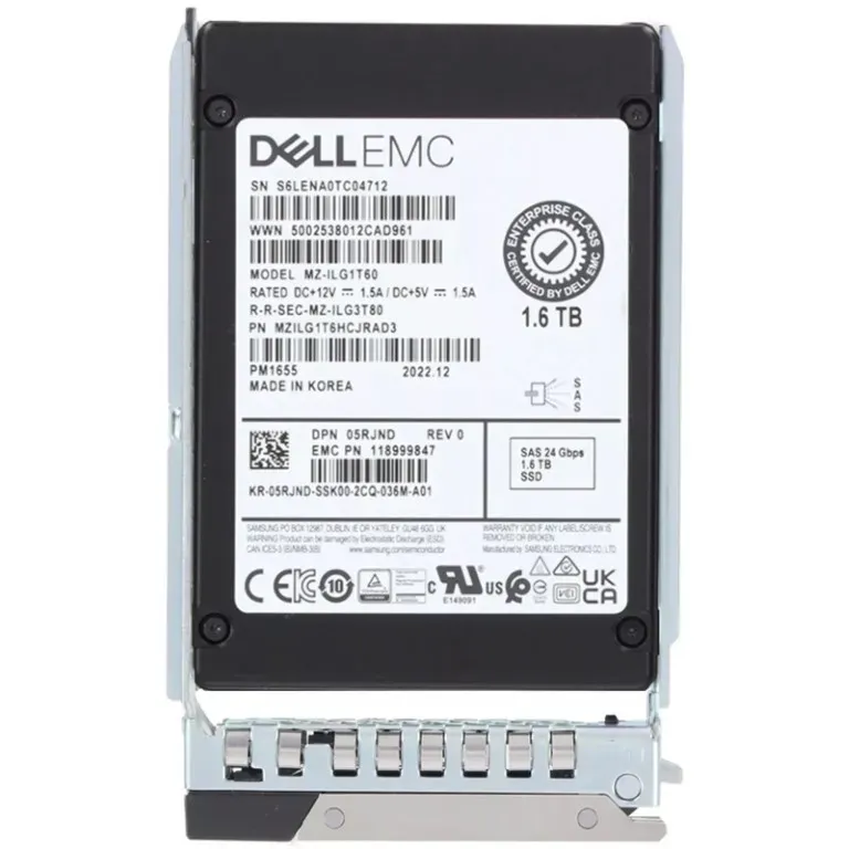 Dell 5RJND 1.6TB SAS SSD