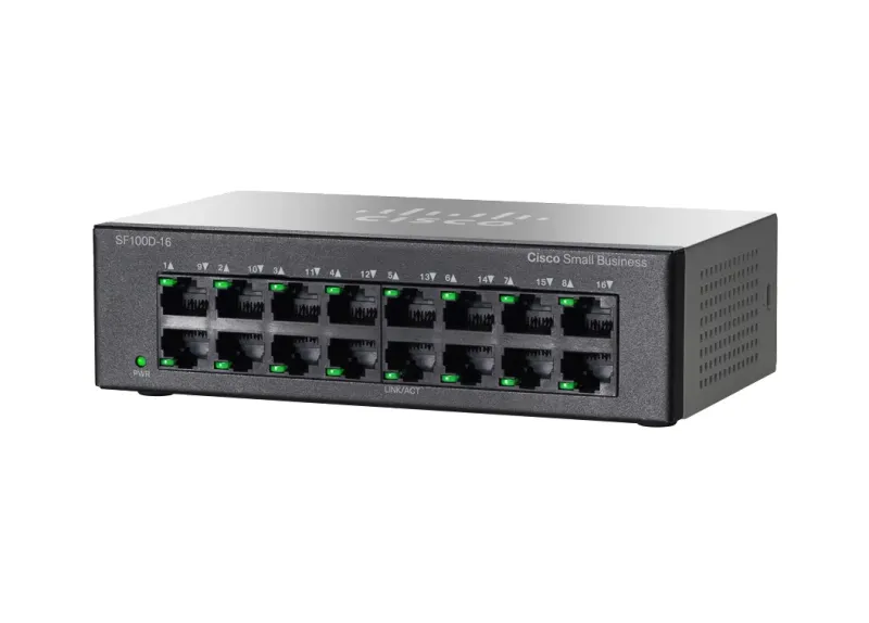 Cisco SF100D-16 16-Port Ethernet Switch