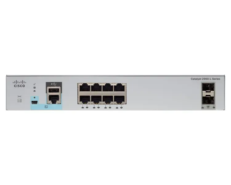 Cisco WS-C2960L-8PS-LL 8-Port Ethernet Switch