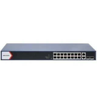 Hikvision DS-3E1520P-EI 16 Port Gigabit Smart POE Switch