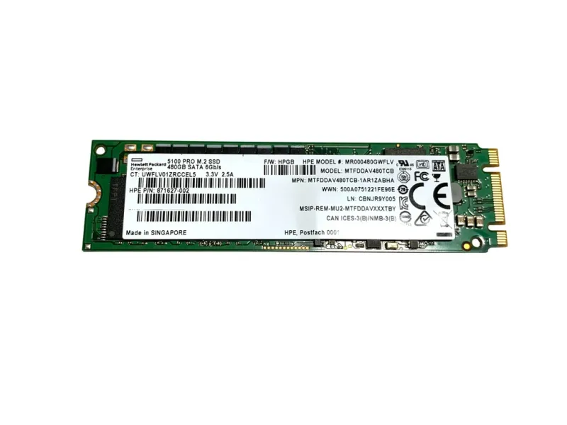 HPE 875490-B21 480GB SATA SSD