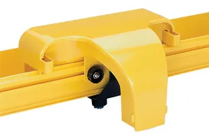 CommScope FGS-MEXP-LP-G | FiberGuide 2-Inch Low-Profile ( 2-inch Depth ) Express Exit, 2x6in, Yellow