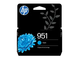 HP 951 Cyan Original Ink Cartridge (CN050AE) — HP product image