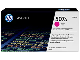 HP 507A Magenta Original LaserJet Toner Cartridge (CE403A) — HP product image