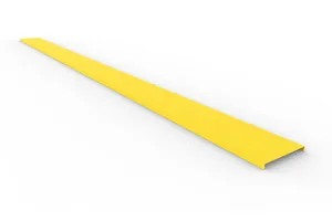 CommScope FGS-MSHC-D | FiberGuide Cover for Vertical Straight Section, 4x4in, Yellow