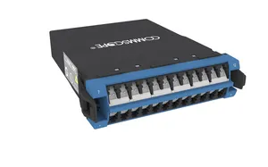 CommScope 760242500 | G2 MPOptimate Singlemode MPO-12 Distribution Module, 24LC to 2x12f MPO's pinned, internal shutters