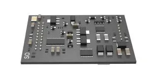 Hikvision DS-KSMXOS2 Expansion board for 1 FXO RJ11 Port + 1 FXS RJ11 FXO Port