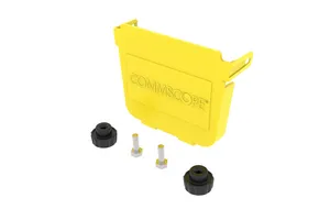 CommScope FGS-HMEC-A-Y | FiberGuide End Cap Kit, 4x4in, Yellow