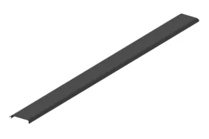 CommScope FGSB-MSNC-B/G | FiberGuide Hinged Cover Kit for Horizontal Straight Section, 2x6in, 4x6in, Black
