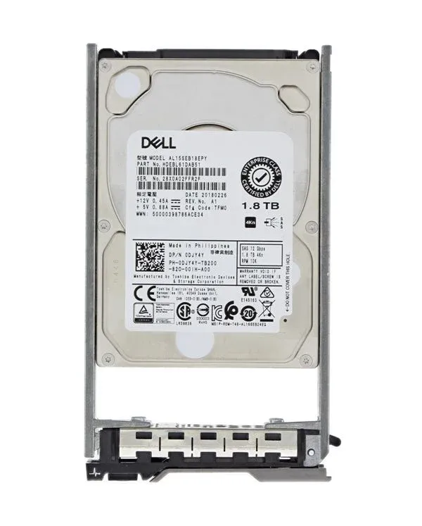 Dell DJY4Y 1.8TB SAS Hard Drive