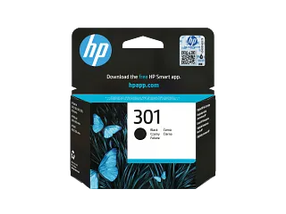 HP 301 Black Original Ink Cartridge (CH561EE) — HP product image