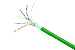 CommScope 884029304/10 | CS44R ETL Verified Category 6A F/UTP Cable, non-plenum, green jacket, 4 pair count, 1000 ft (305 m) length reel