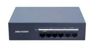Hikvision DS-XS06G-P 4 Port Gigabit Unmanaged POE Switch
