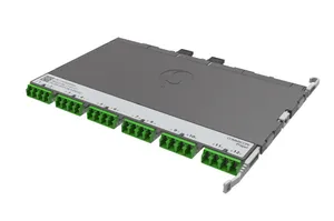 CommScope 760255929 | Propel ULL Singlemode MPO-12 Distribution Module, 12 duplex LC/APC to 2X12f MPO/APC pinned, Method A Straight