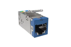 CommScope 2153448-BL | SL-Series Modular Jack, RJ45, Cat6 Shielded, Blue