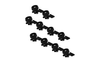 CommScope FGS-KQKB | FiberGuide Quick Knob with T-Bolt and Snap-On Cover Clip, Kit of 10