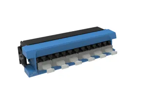 CommScope 760242976 | InstaPATCH 360, TeraSPEED SYSTIMAX 360 Distribution Panel 12 LC Blue iPatch Ready