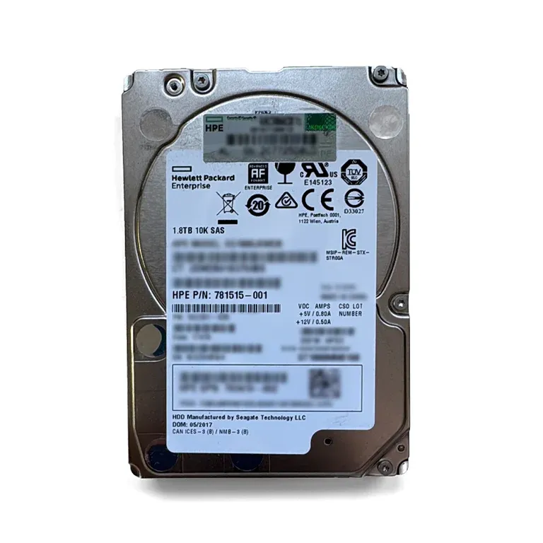 HPE 781515-001 1.8TB SAS Hard Drive