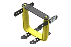 CommScope FGS-MJWR-A | FiberGuide Downspout Exit Junction Kit, 4x4in, Yellow