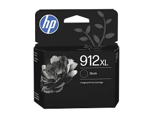 HP 912XL High Yield Black Original Ink Cartridge (3YL84AE) — HP product image