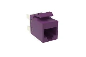 CommScope 1-1375191-VI | SL-Series Modular Jack, RJ45, Cat5e Unshielded, Violet
