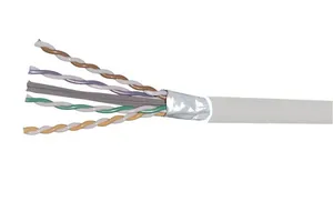 CommScope 760240221 | GigaSPEED X10D 1091SD ETL Verified Category 6A U/UTP Cable, white jacket, 4 pair count, 3000 ft (914 m) length, reel