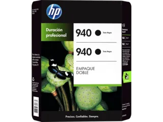 HP 940 2-pack Black Original Ink Cartridges (J3P08BL) — HP product image