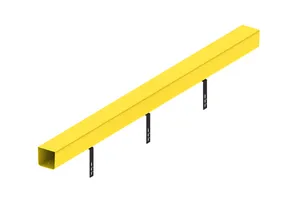 CommScope FGS-KTW2-F | FiberGuide Vertical Duct Kit, 4x4in, Yellow