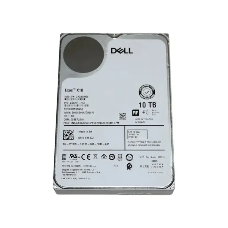 Dell YF87J 10TB SAS Hard Drive