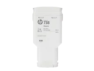 HP 738 Introductory Black DesignJet Ink Cartridge (498M8A) — HP product image
