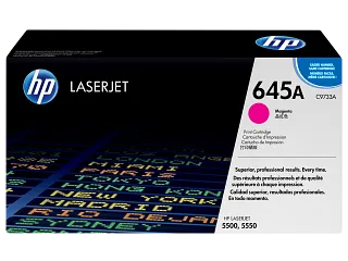 HP 645A Magenta Original LaserJet Toner Cartridge (C9733A) — HP product image