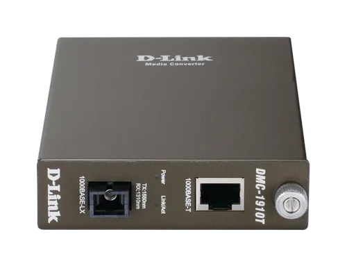D-Link 10/100 to 100BaseFX (SC) Singlemode Media Converte.. DMC-1910T product image