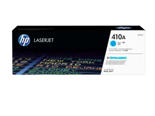 HP 410A Cyan Original LaserJet Toner Cartridge (CF411A) — HP product image