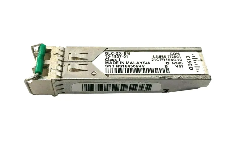 Cisco 10-1837-01 1000BASE-ZX SFP Transceiver
