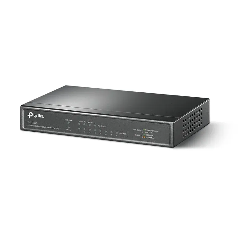 TP-Link 8-Port Gigabit Desktop Switch with 4-Port PoE+ product image