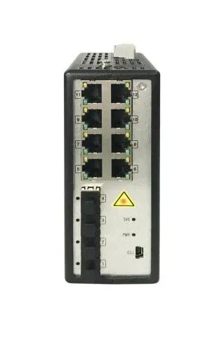 Hikvision DS-3T3512P 8 Port Gigabit Full Managed Industrial POE Switch