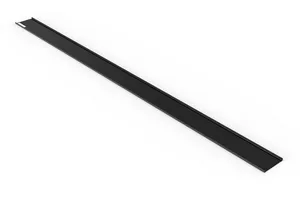 CommScope FGSB-MSHC-D | FiberGuide Snap-On Cover for Straight Section, 4x4in, Black