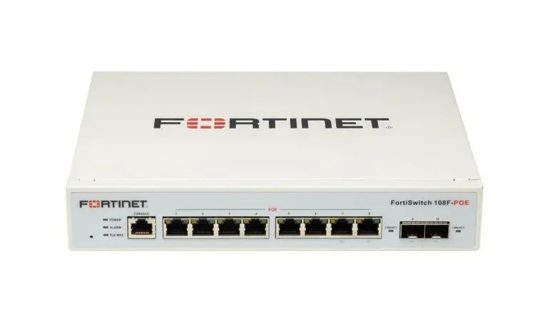 Fortinet FS-108F-POE 8-Port Managed Switch