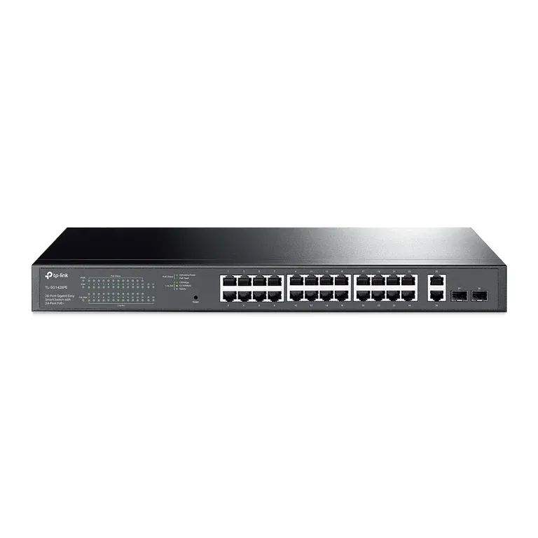 TP-Link 28-Port Gigabit Easy Smart Switch with 24-Port PoE+ product image