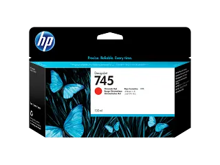 HP 745 130-ml DesignJet Chromatic Red Ink Cartridge (F9K00A) — HP product image