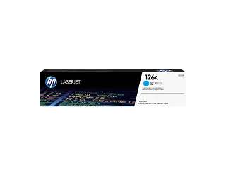 HP 126A Cyan Original LaserJet Toner Cartridge (CE311A) — HP product image