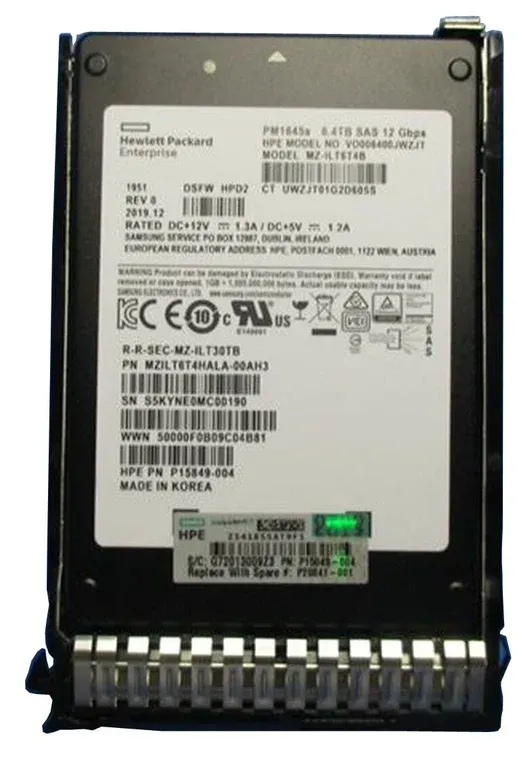 HPE P15849-004 6.4TB SAS SSD