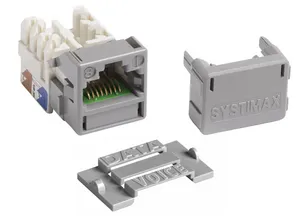 CommScope 760258930 | PowerSUM M-Series Modular Jack, RJ45, Cat5e Unshielded, Gray